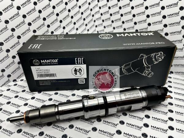 Форсунка MANTOR (аналог BOSCH) SHACMAN WP10.336E53 0445120391, 612630090055